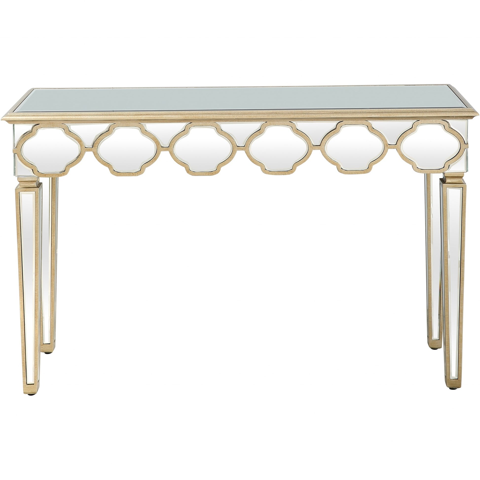 Scalloped Edge Console Table By Homeroots | Console Tables | Modishstore - 3