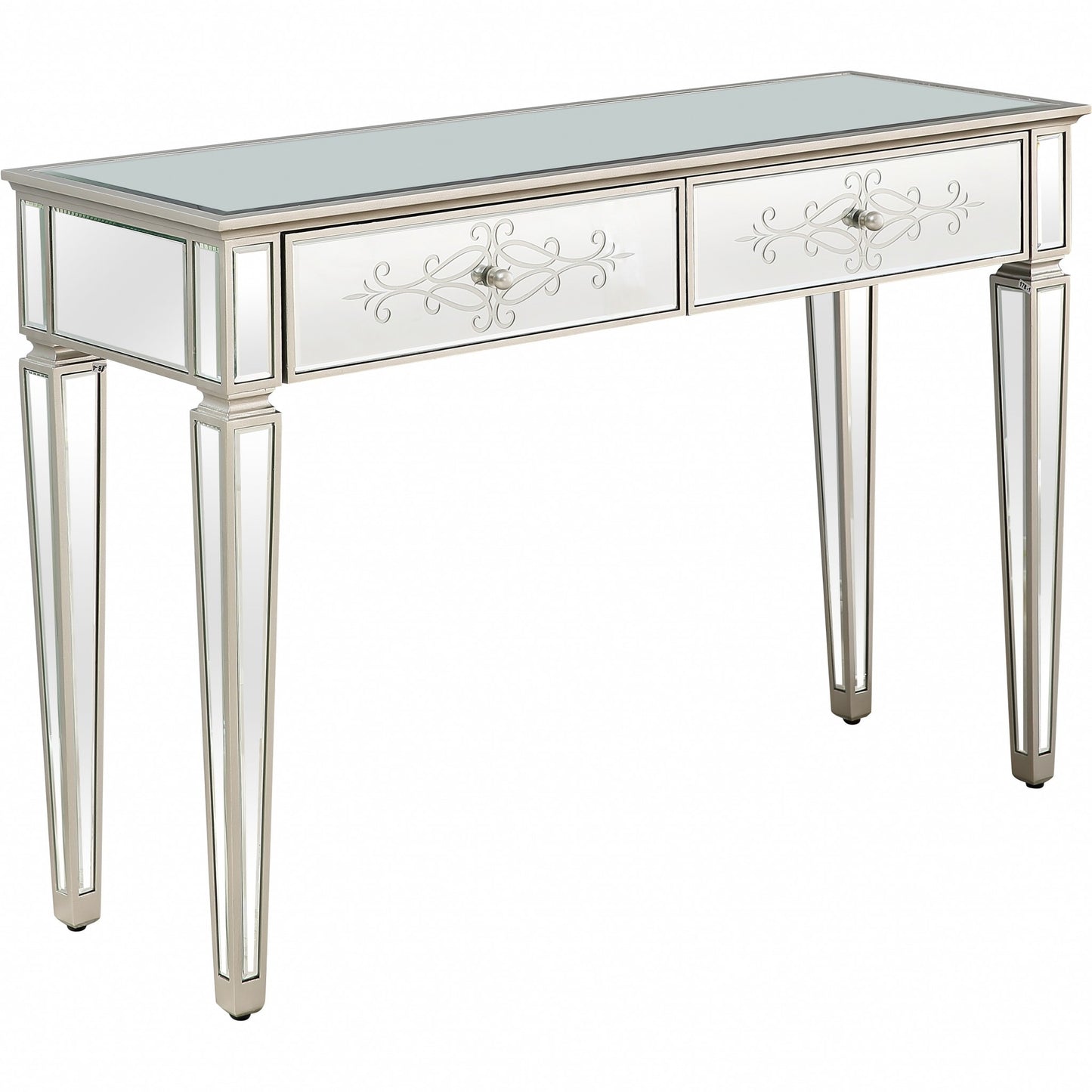 Antiqued Etch Console Table By Homeroots | Console Tables | Modishstore