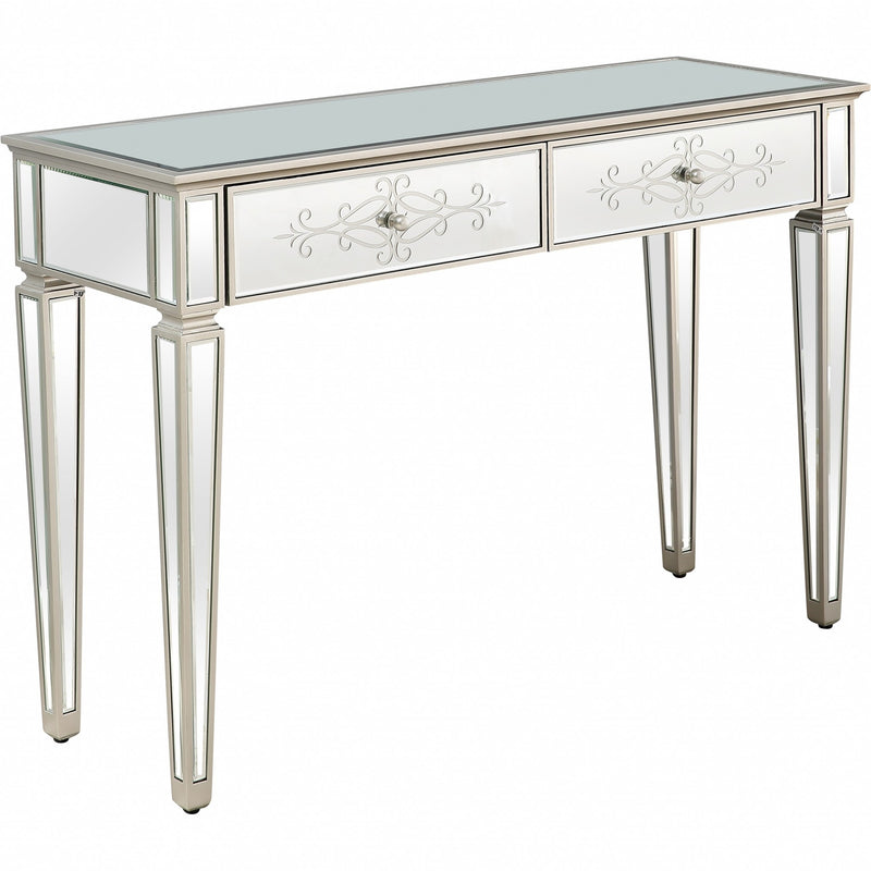 Antiqued Etch Console Table By Homeroots | Console Tables | Modishstore