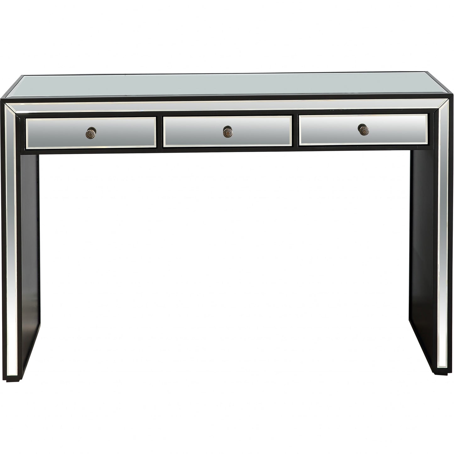 Bold and Black Console Table By Homeroots | Console Tables | Modishstore - 5