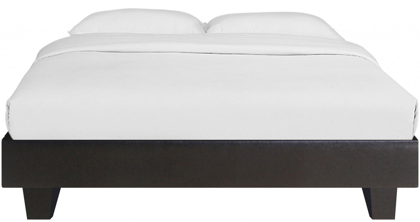 Black Platform King Bed With Two Nightstands By Homeroots - 397010 | Beds | Modishstore - 5