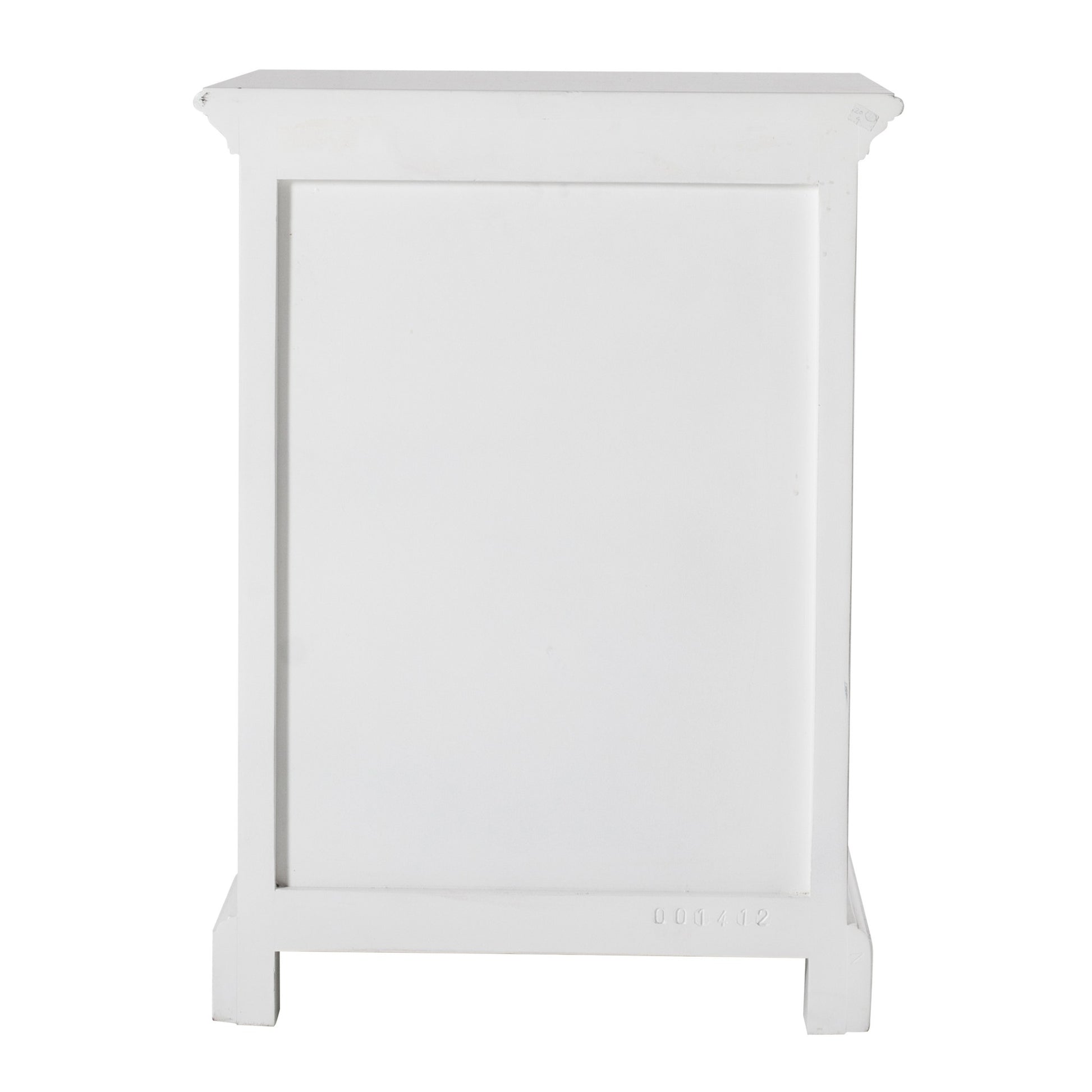 Classic White Nightstand With Shelves By Homeroots | Nightstands | Modishstore - 6