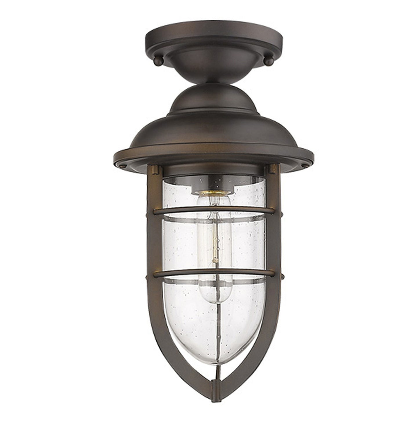 Dylan 3-Light Oil-Rubbed Bronze Hanging Lantern By Homeroots | Lanterns | Modishstore - 6