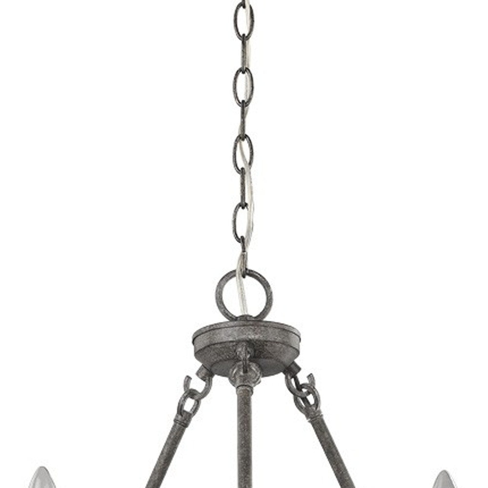 Harlow 3-Light Ash Chandelier By Homeroots | Chandeliers | Modishstore - 3