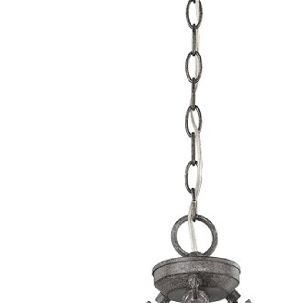 Harlow 3-Light Ash Chandelier By Homeroots | Chandeliers | Modishstore - 4