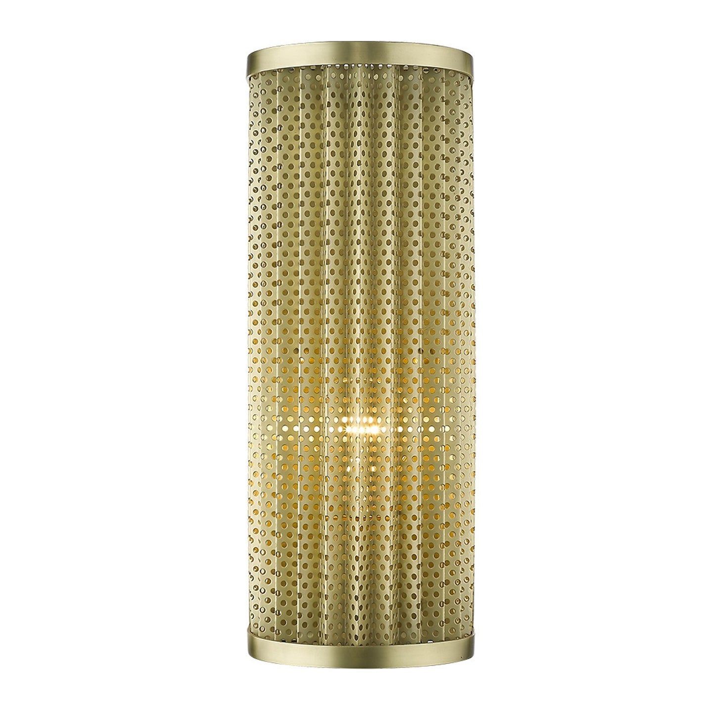 Basetti 1-Light Gold Sconce By Homeroots | Sconces | Modishstore - 2