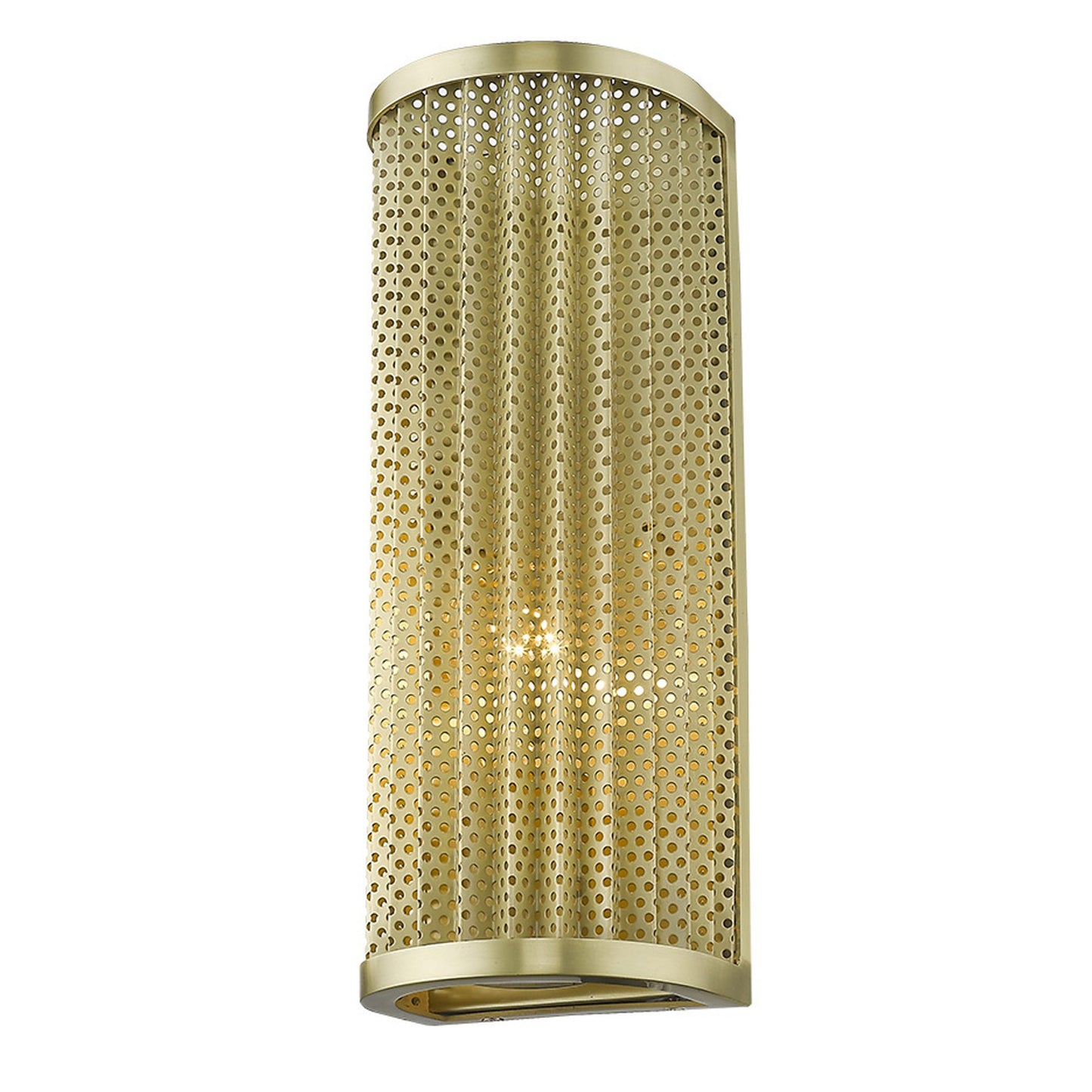 Basetti 1-Light Gold Sconce By Homeroots | Sconces | Modishstore - 4