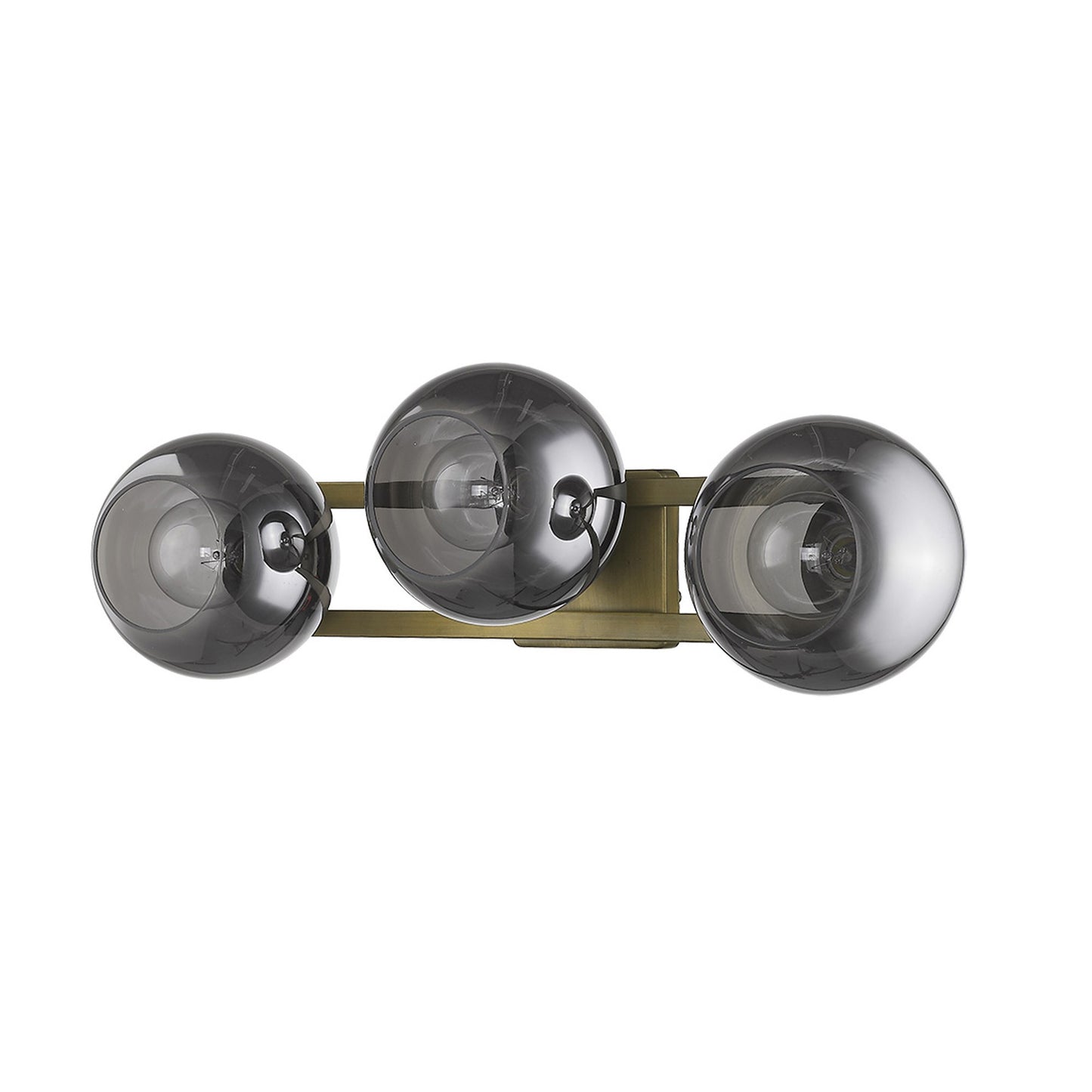 Lunette 3-Light Aged Brass Sconce By Homeroots | Sconces | Modishstore