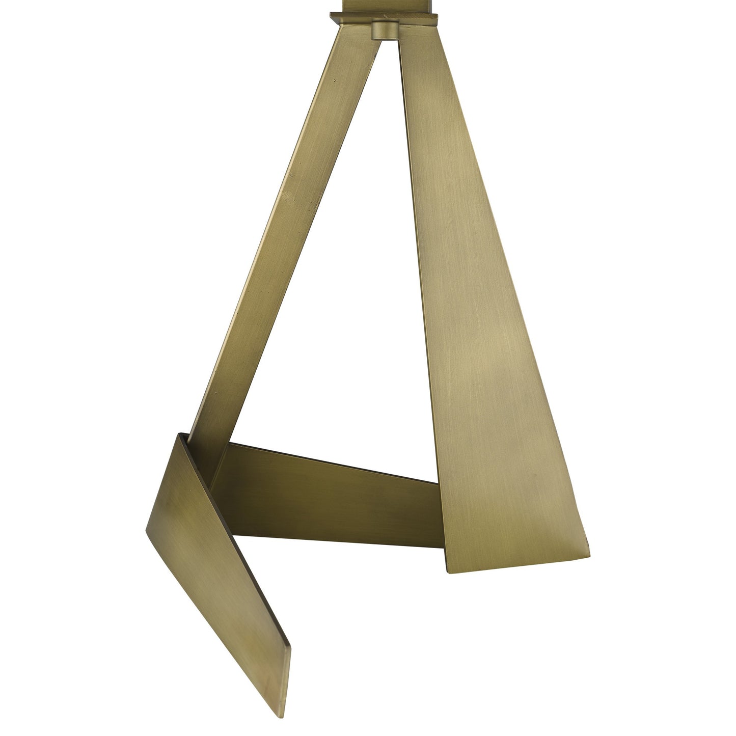 Stratos 1-Light Aged Brass Table Lamp By Homeroots | Table Lamps | Modishstore - 5