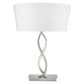 Trend Home 1-Light Satin Nickel Table Lamp By Homeroots | Table Lamps | Modishstore