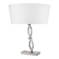 Trend Home 1-Light Satin Nickel Table Lamp By Homeroots | Table Lamps | Modishstore - 4