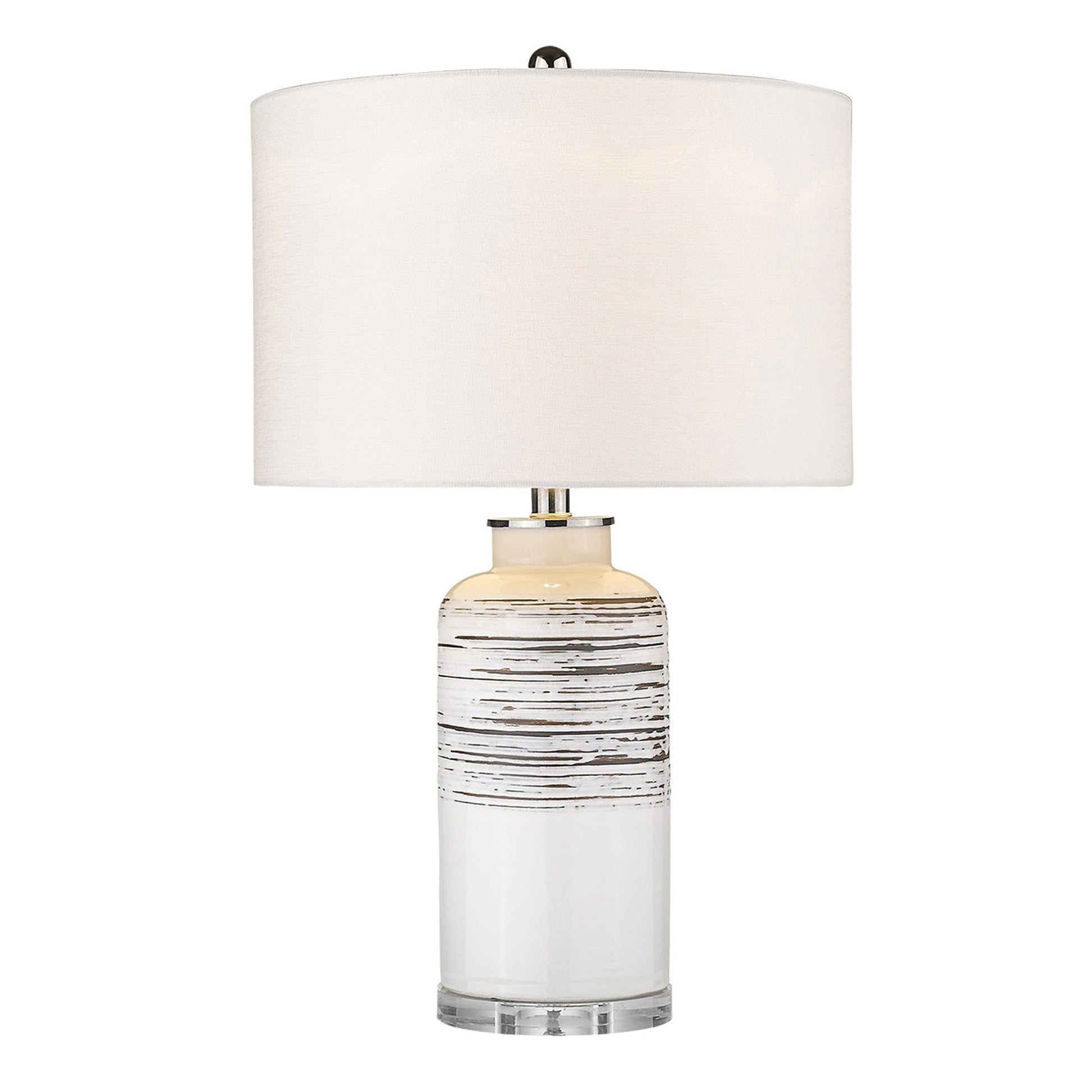 Trend Home 1-Light Polished Nickel Table Lamp By Homeroots - 399159 | Table Lamps | Modishstore - 2