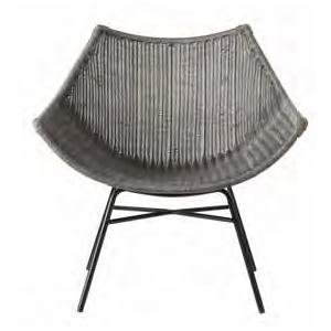 Kamala lounge chair by Texture Designideas Gray Modish Store