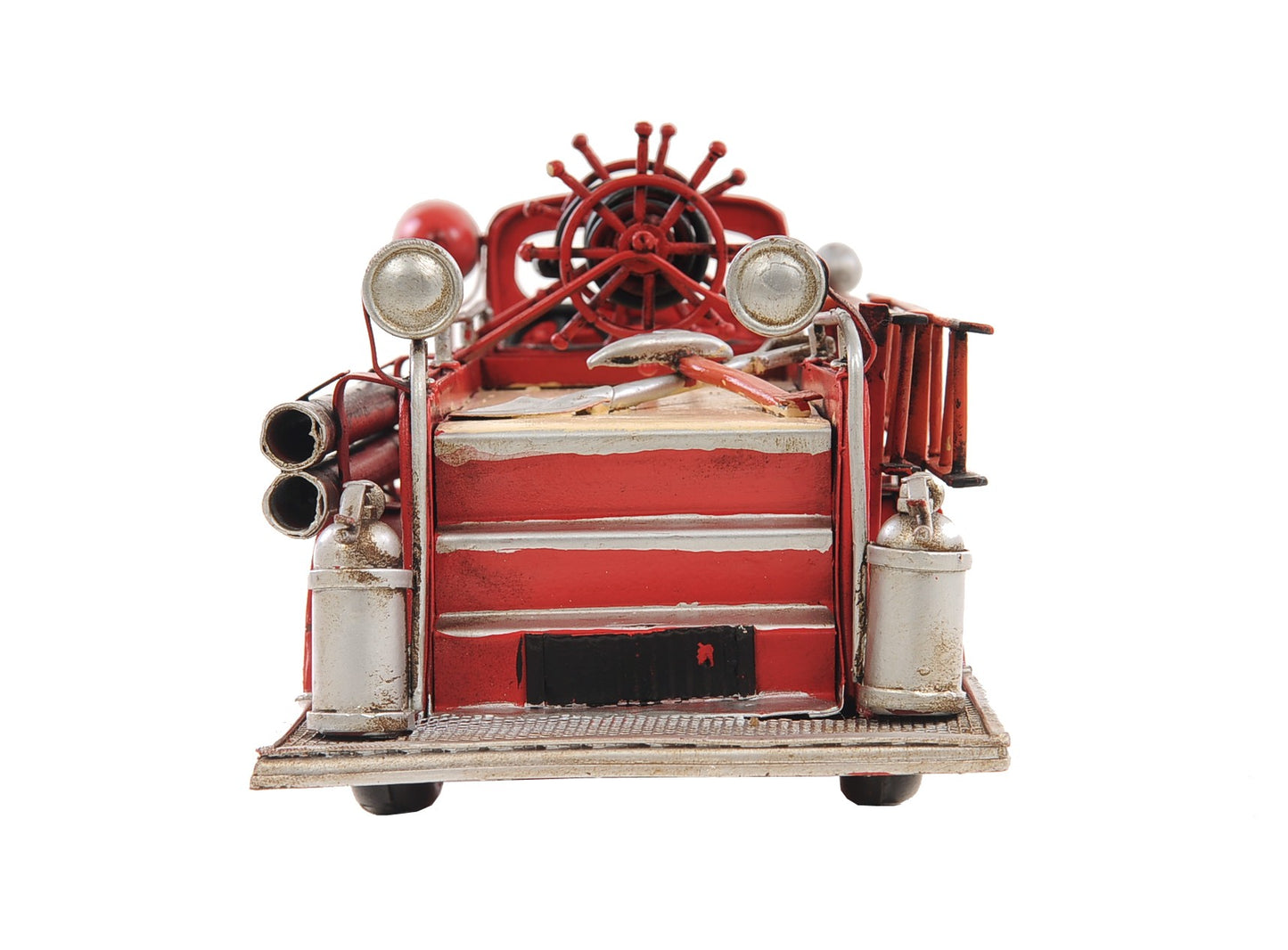 c1938 Ford Red Fire Engine Sculpture By Homeroots | Sculptures | Modishstore - 3