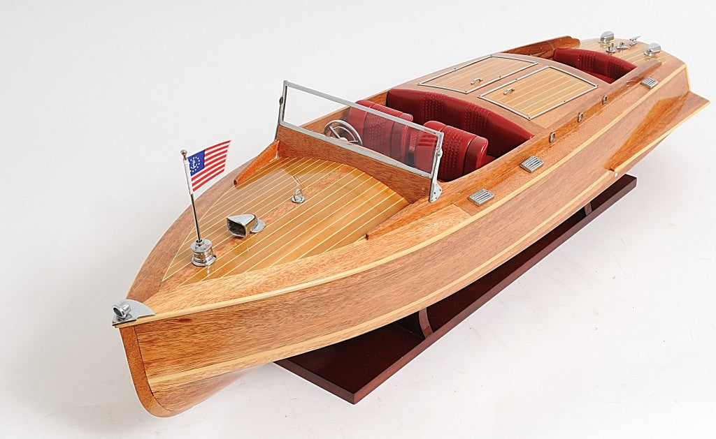 c1938 Chris Craft Runabout Large Model By Homeroots | Sculptures | Modishstore - 2