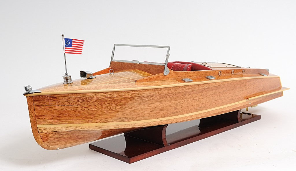 c1938 Chris Craft Runabout Large Model By Homeroots | Sculptures | Modishstore - 3