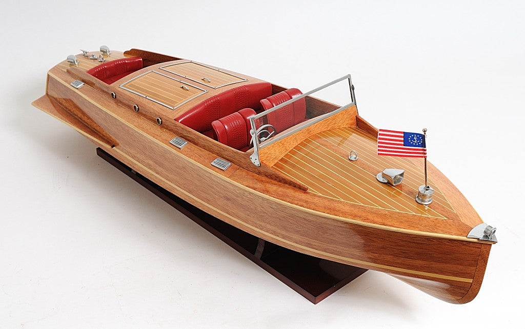 c1938 Chris Craft Runabout Large Model By Homeroots | Sculptures | Modishstore - 6