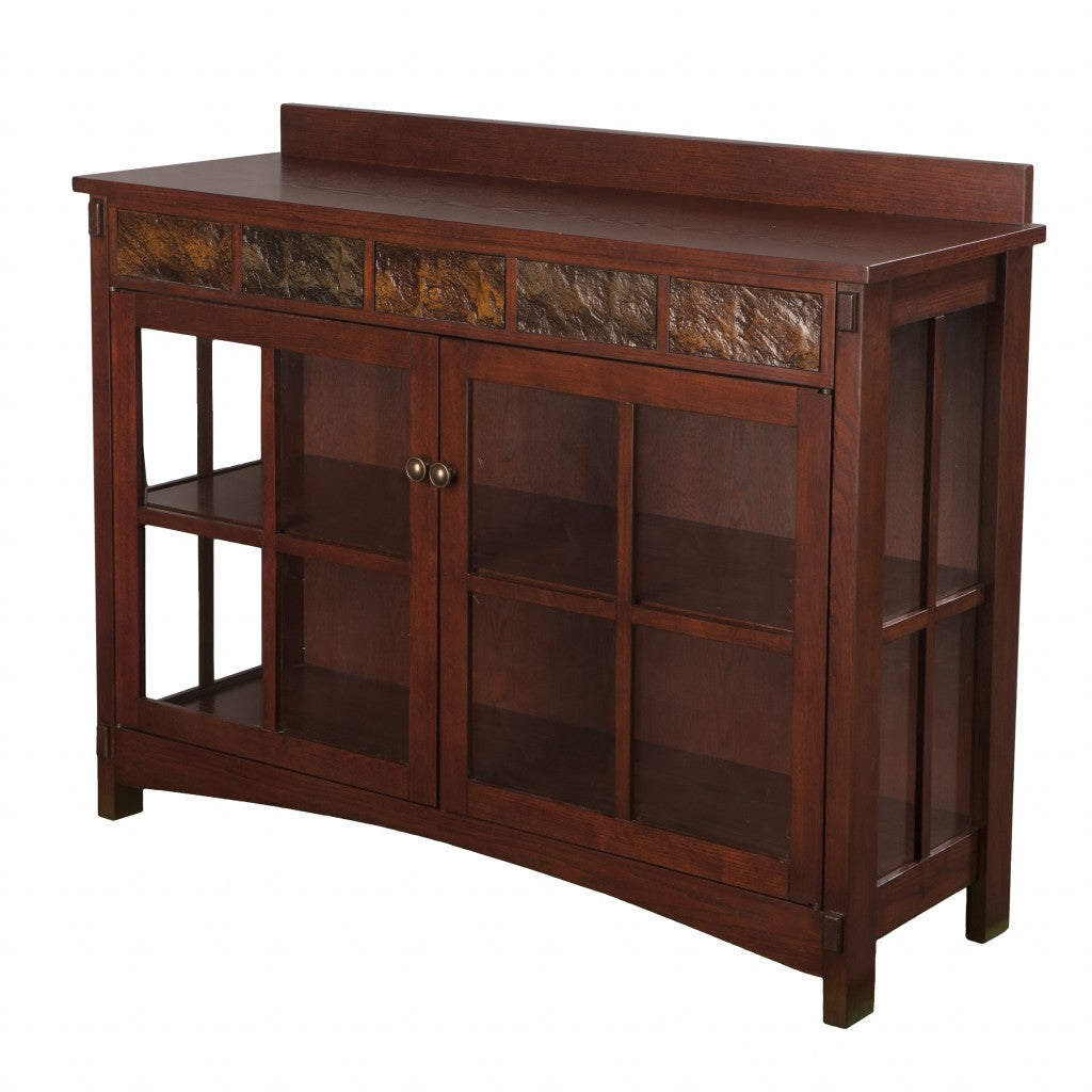 Mission style curio cabinet online