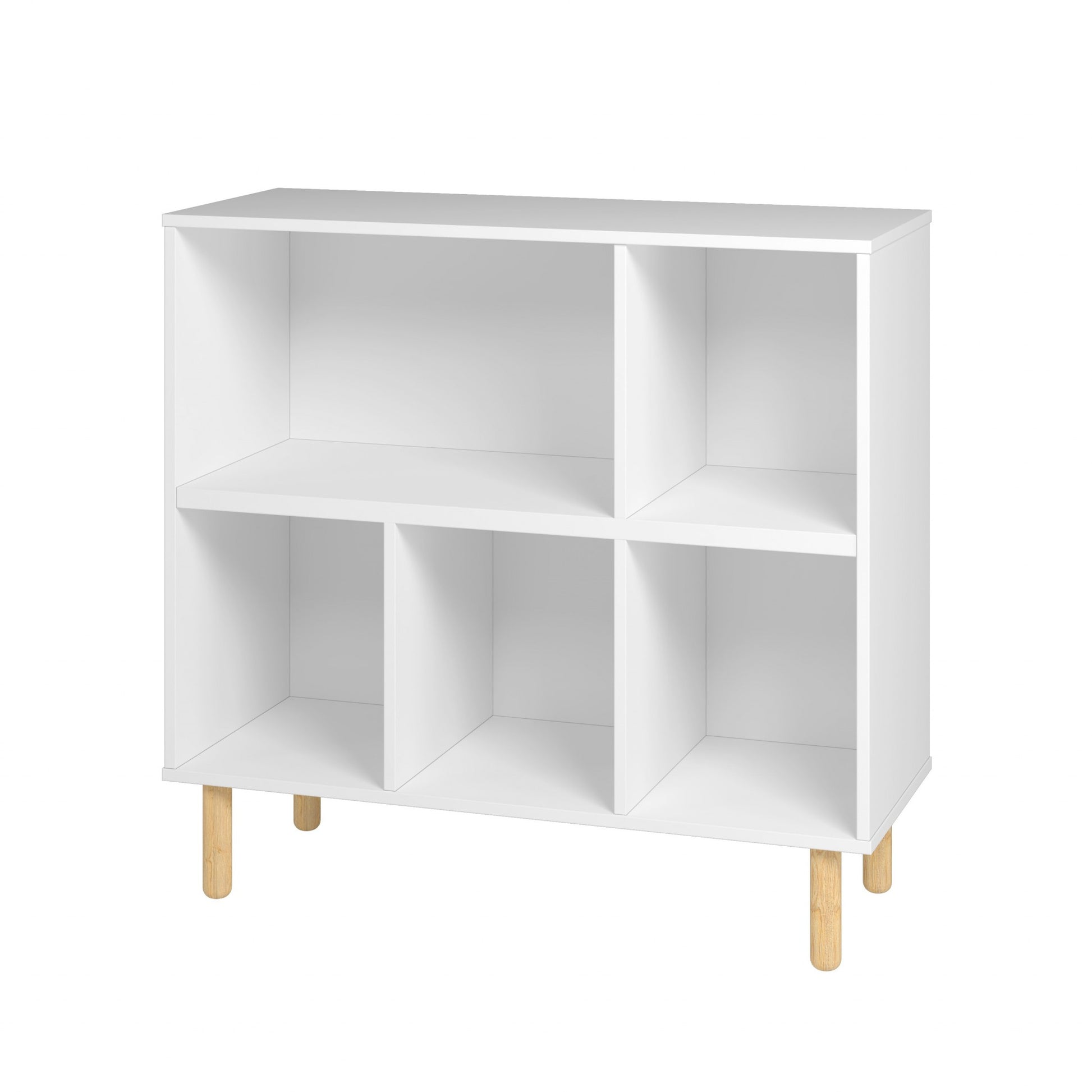 Iko White Open Cubbie Shelving Unit By Homeroots | Shelves & Shelving Units | Modishstore - 2