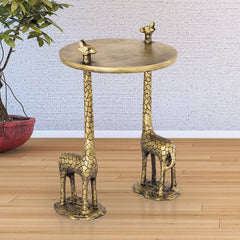 Giraffe Pair End Table By SPI Home