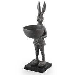 Rabbit Gardener with Bowl By SPI Home