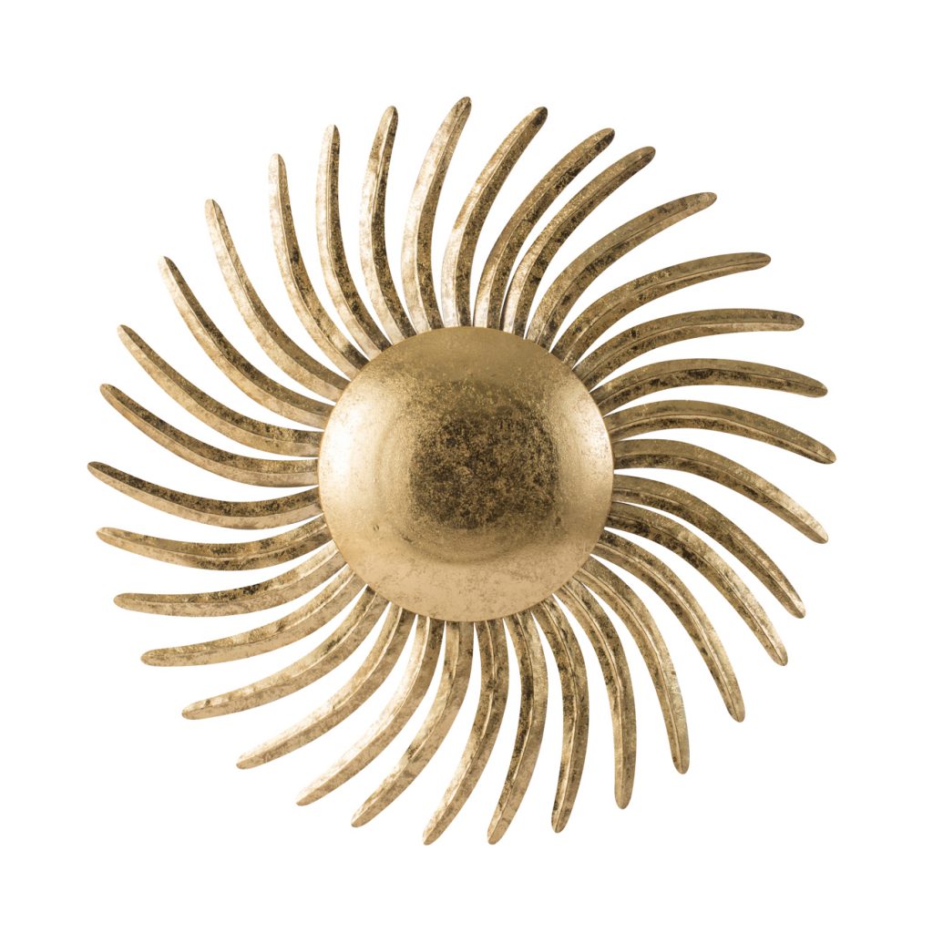 A&B Home Radiant Gold Sunburst Wall Decor | Wall Decor | Modishstore