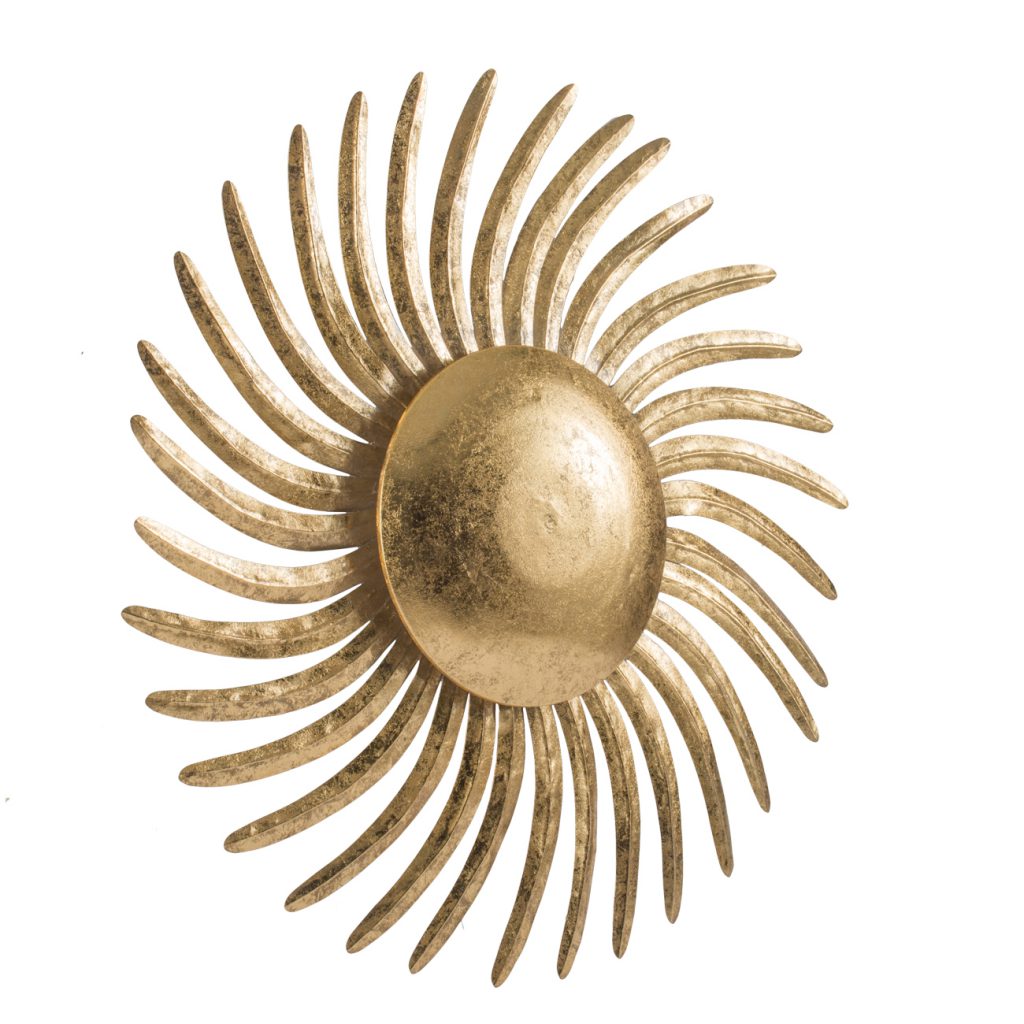 A&B Home Radiant Gold Sunburst Wall Decor | Wall Decor | Modishstore - 2