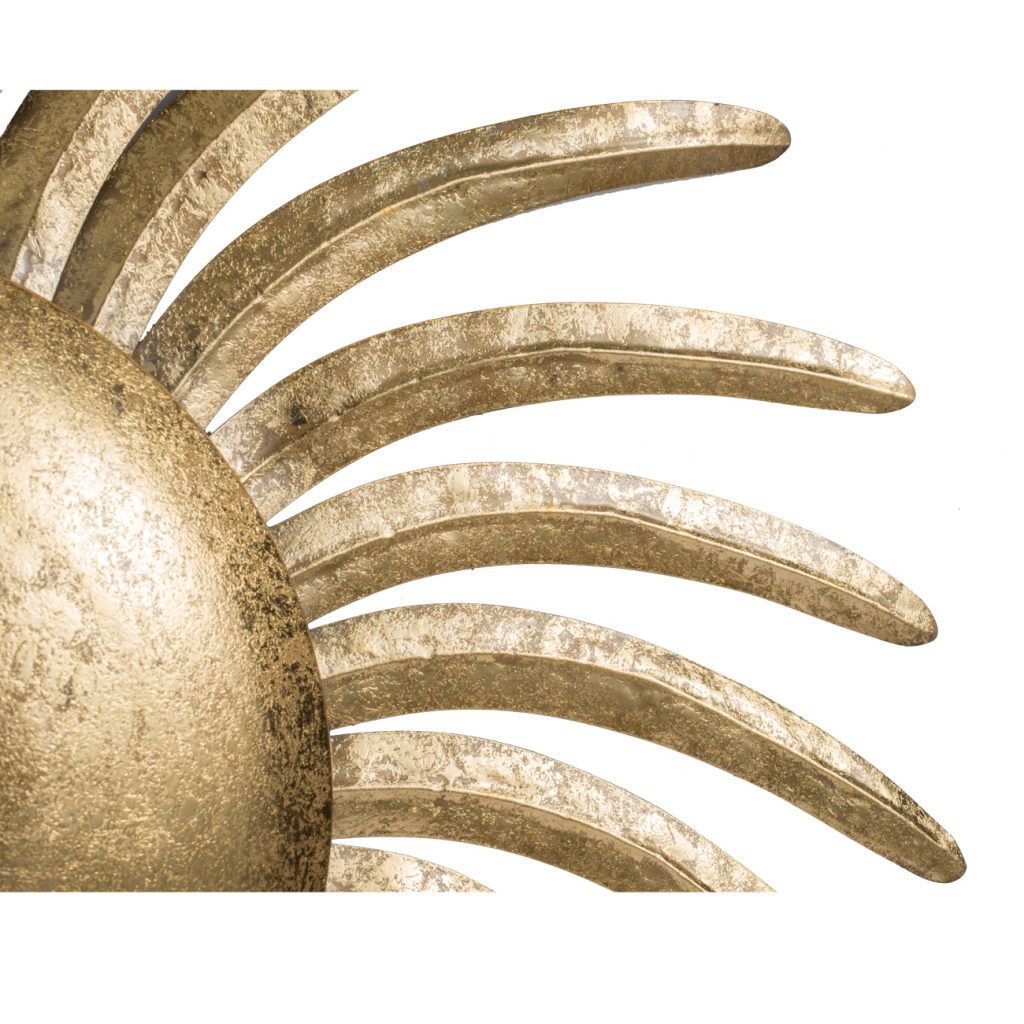 A&B Home Radiant Gold Sunburst Wall Decor | Wall Decor | Modishstore - 5