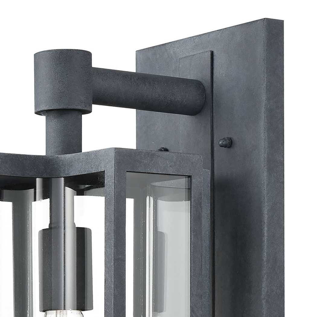 Bianca 16'' High 1-Light Outdoor Sconce - Aged Zinc By ELK |Sconces |Modishstore - 4