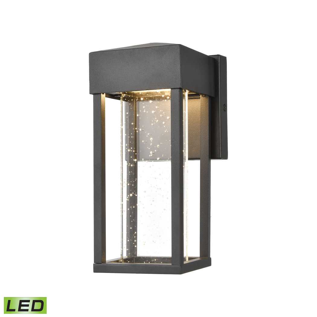 Emode 10'' High 1-Light Outdoor Sconce - Matte Black By ELK |Sconces |Modishstore 