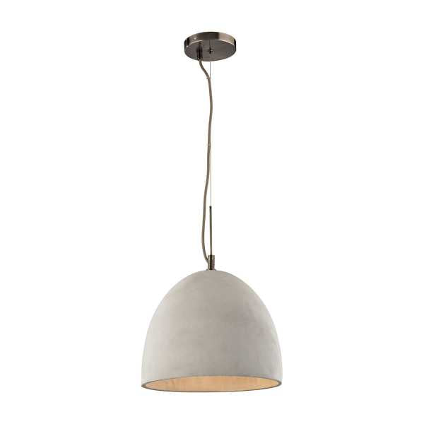 Urban Form 12'' Wide 1-Light Mini Pendant - Black Nickel By ELK |Pendant Lamps |Modishstore 