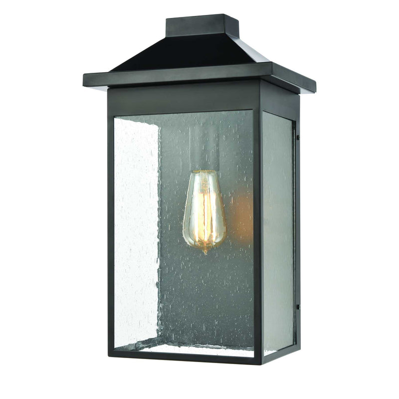 Lamplighter 17'' High 1-Light Outdoor Sconce - Matte Black By ELK |Sconces |Modishstore 