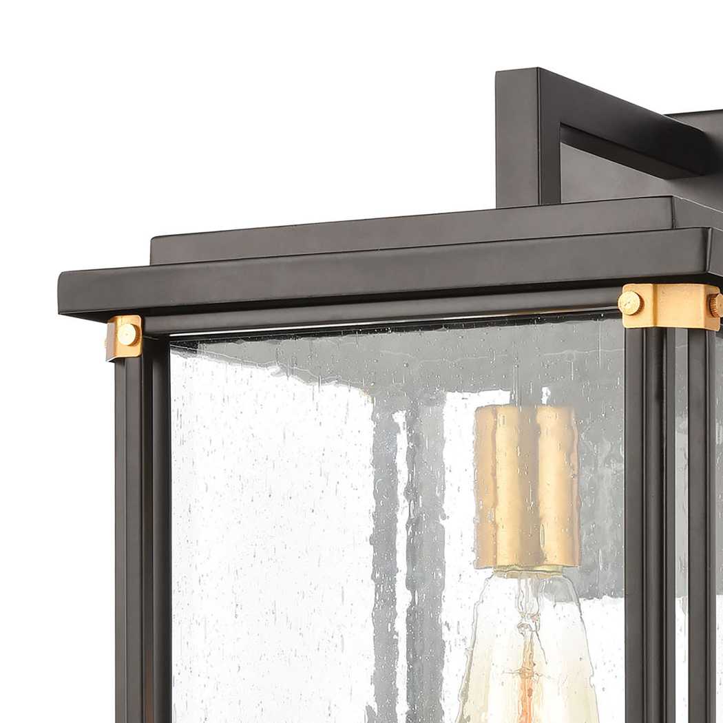 Vincentown 18'' High 1-Light Outdoor Sconce - Matte Black By ELK |Sconces |Modishstore - 3