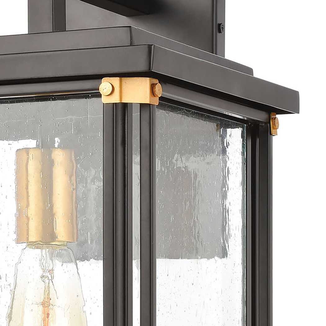 Vincentown 18'' High 1-Light Outdoor Sconce - Matte Black By ELK |Sconces |Modishstore - 4