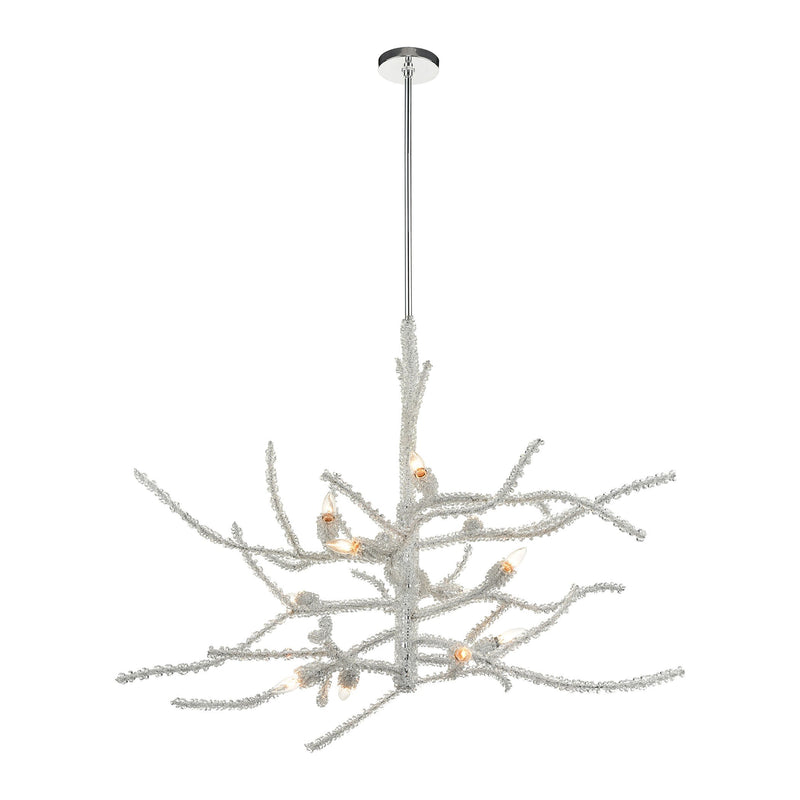 Winter's Spray Chandelier in Polished Chrome by ELK Lighting-2