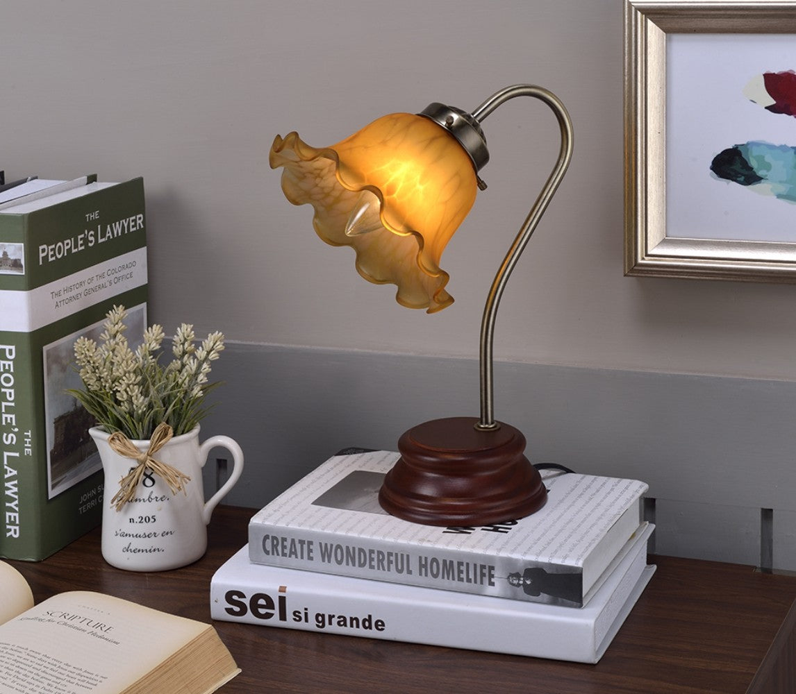 Traditional Gooseneck Table Lamp By Homeroots | Desk Lamps | Modishstore