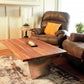 31" Natural Solid Wood Rectangular Coffee Table By Homeroots