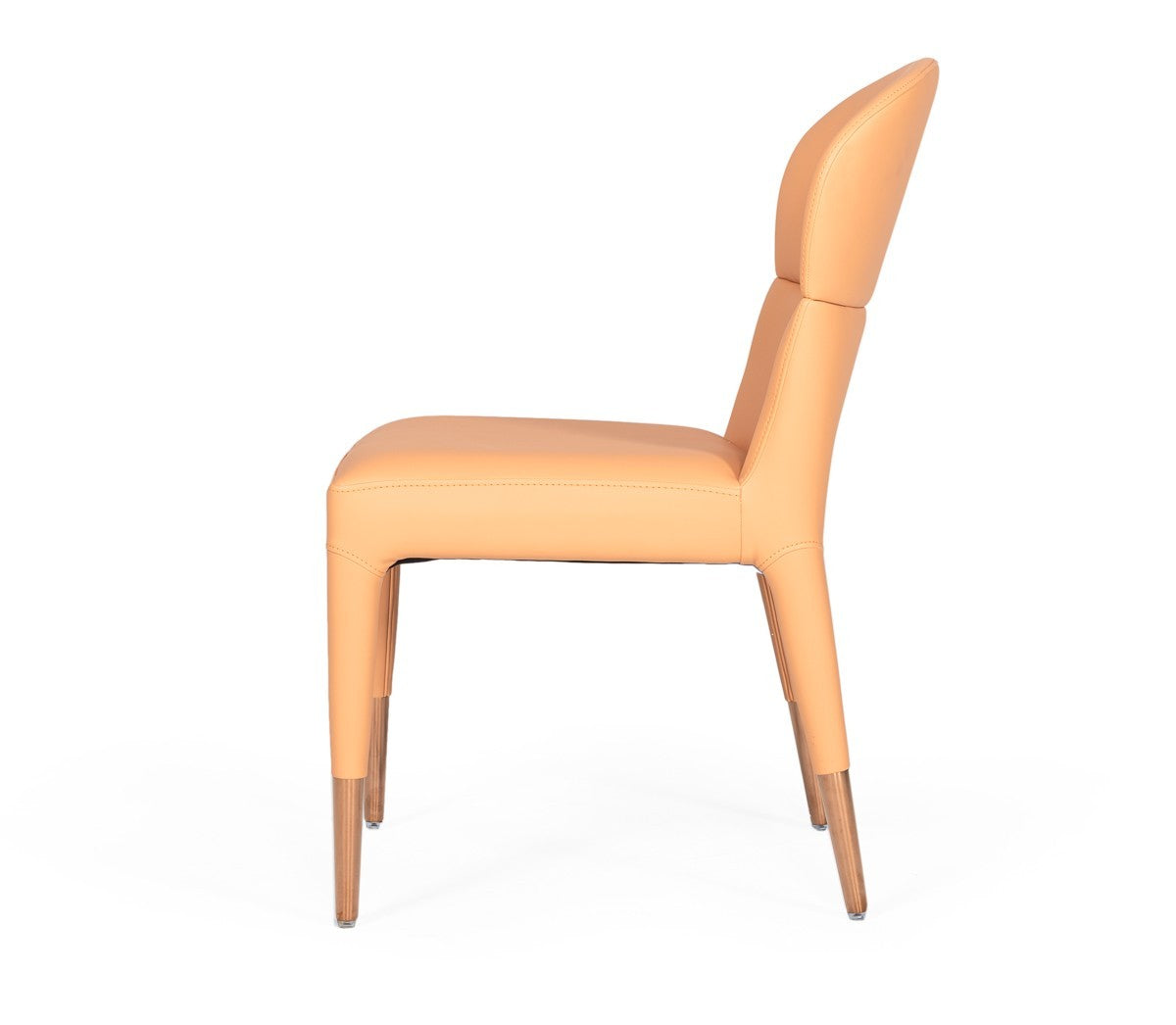 Peach best sale dining chairs