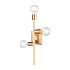 Attune 3-Light sconce in Burnished Brass ELK Lighting