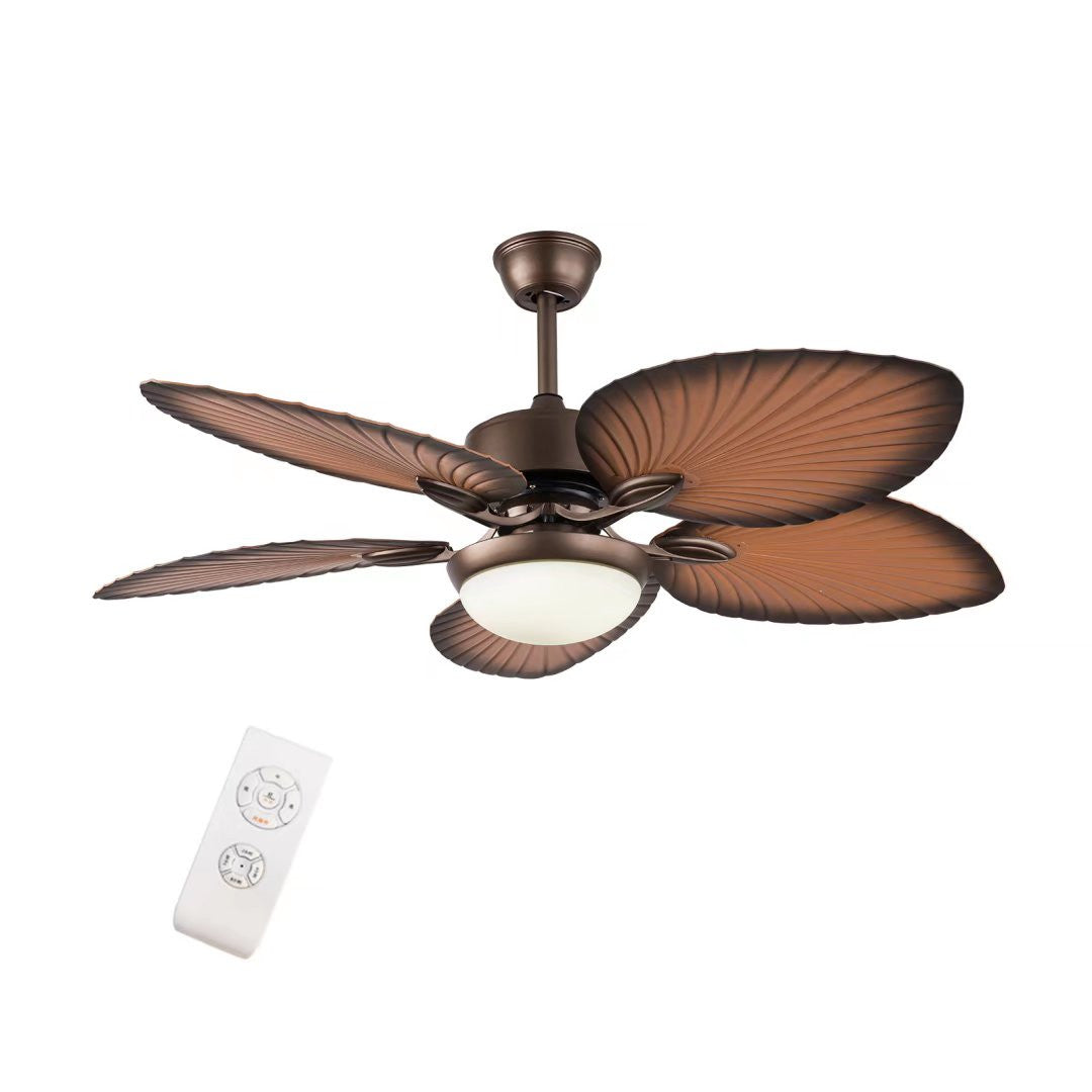 Classy Metal Ceiling Fan And LED Lamp By Homeroots | Ceiling Lamps | Modishstore - 8