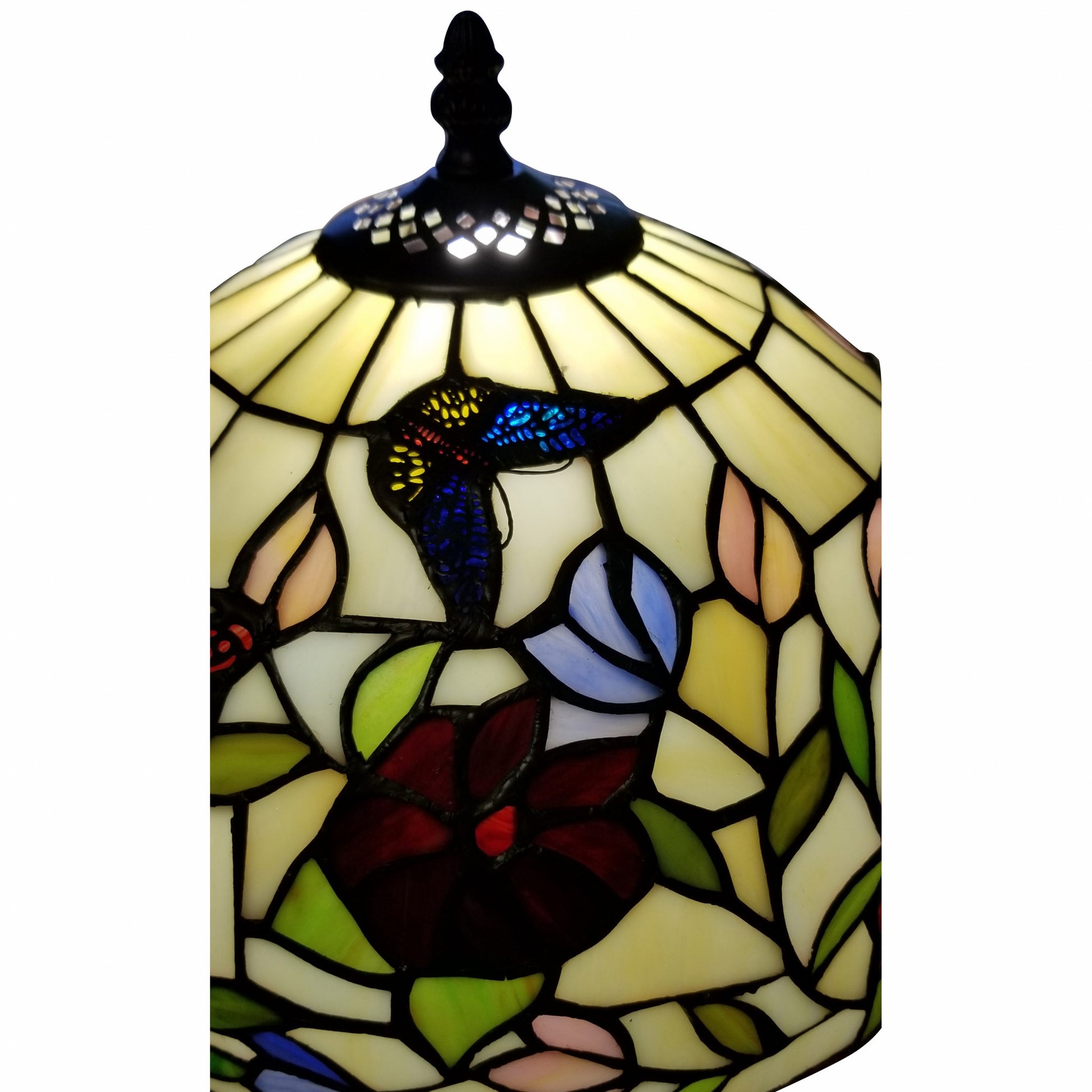 19" Tiffany Style Butterfly Table Lamp By Homeroots | Table Lamps | Modishstore - 2