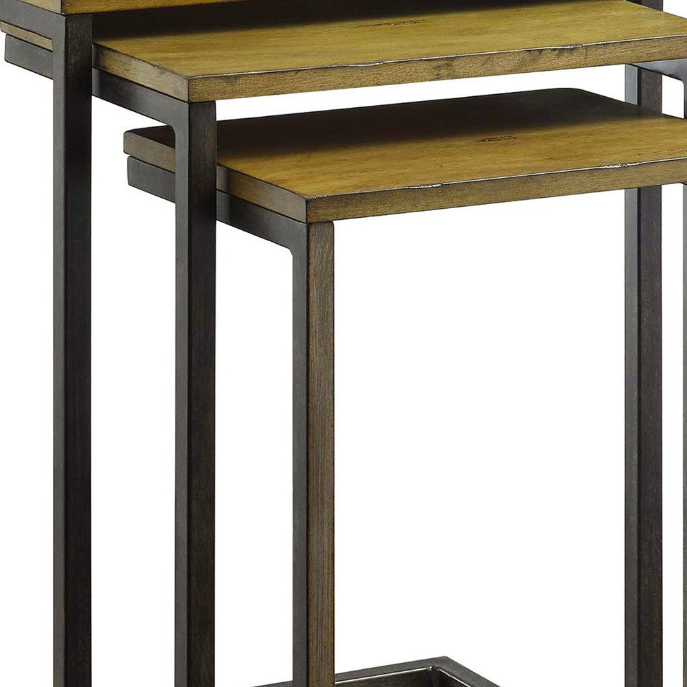 24" Gold Glass Rectangular End Table By Homeroots | End Tables | Modishstore - 3