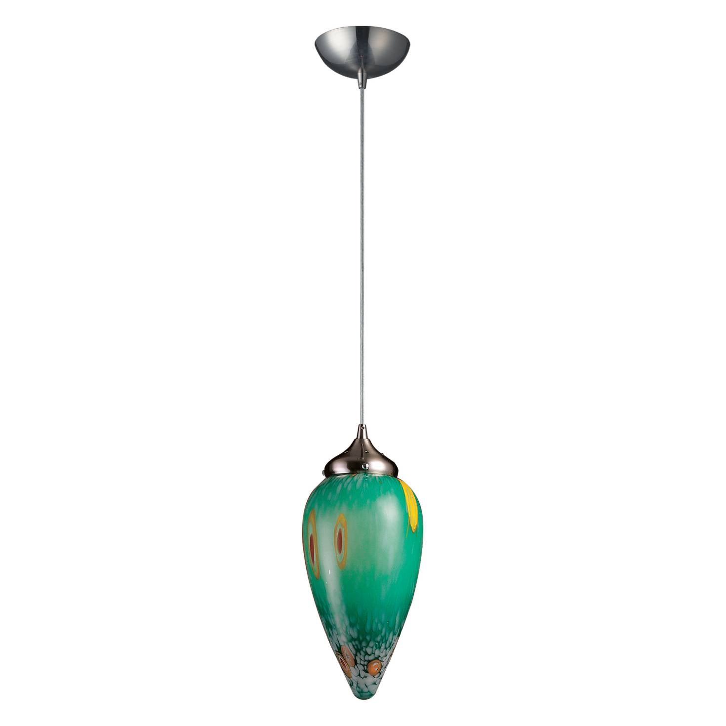 LACRIMA COLLECTION EMERALD GLASS ELK Lighting | Pendant Lamps | Modishstore