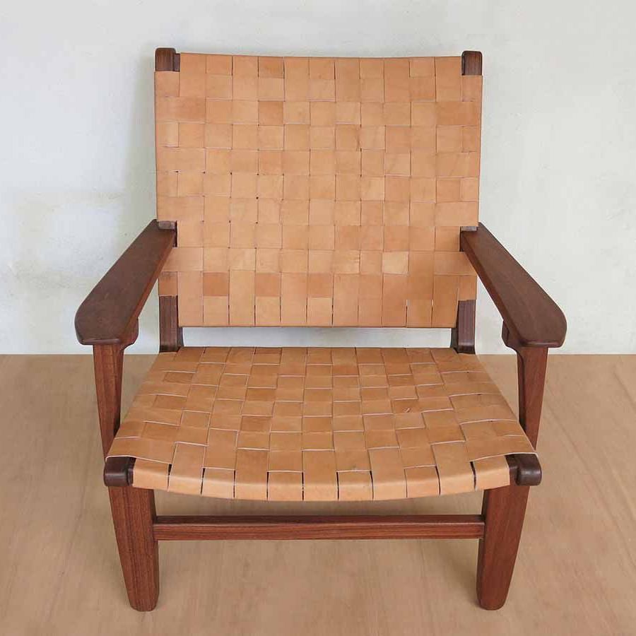 Masaya Abuelo Hardwood Lounge Chair - Rosita Walnut | Lounge Chairs | Modishstore - 5