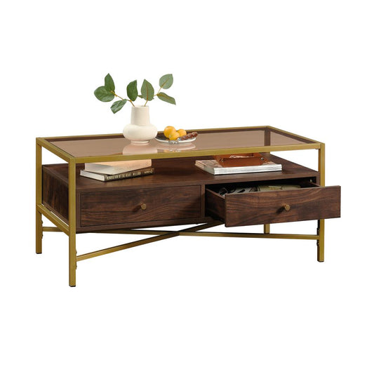 Harper Heights Coffee Table Rich Walnut By Sauder | Coffee Tables | Modishstore