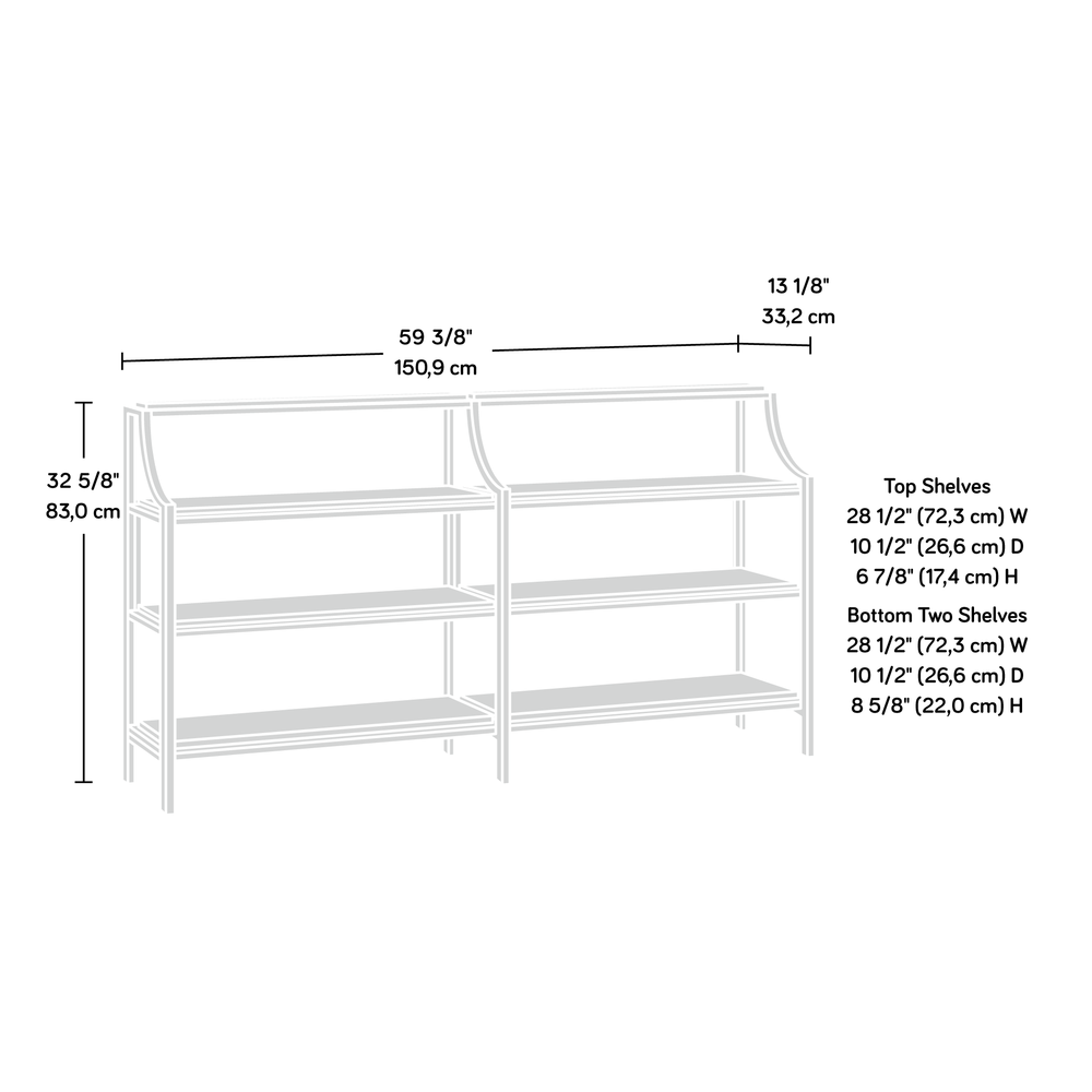 International Lux Console Table Deco Sto By Sauder | Desks | Modishstore - 5