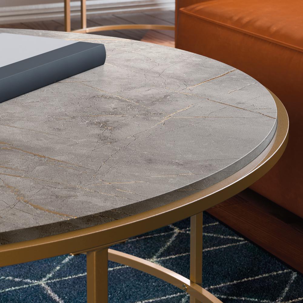 Int Lux Coffee Table Rd Deco Stone By Sauder | Coffee Tables | Modishstore - 5