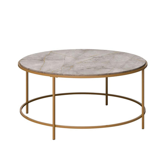 Int Lux Coffee Table Rd Deco Stone By Sauder | Coffee Tables | Modishstore