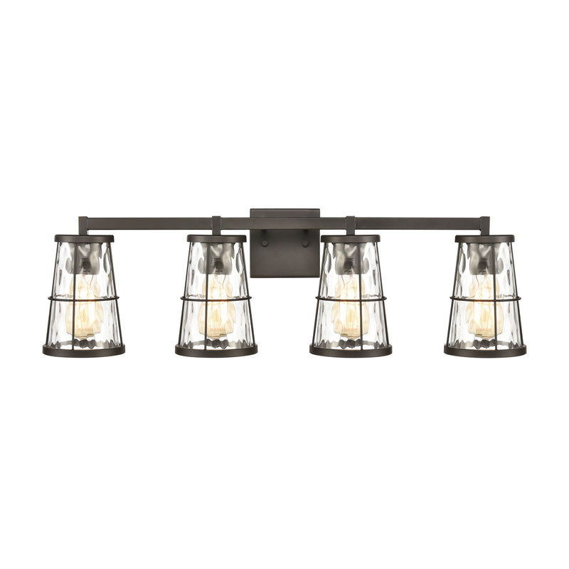 Kendrix Vanity Light in Oil Rubbed Bronze with Water Glass by ELK Lighting-4