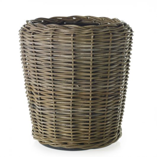 Rattan/Wicker Farmhouse Basket By Accent Decor | Planters, Troughs & Cachepots | Modishstore - 7